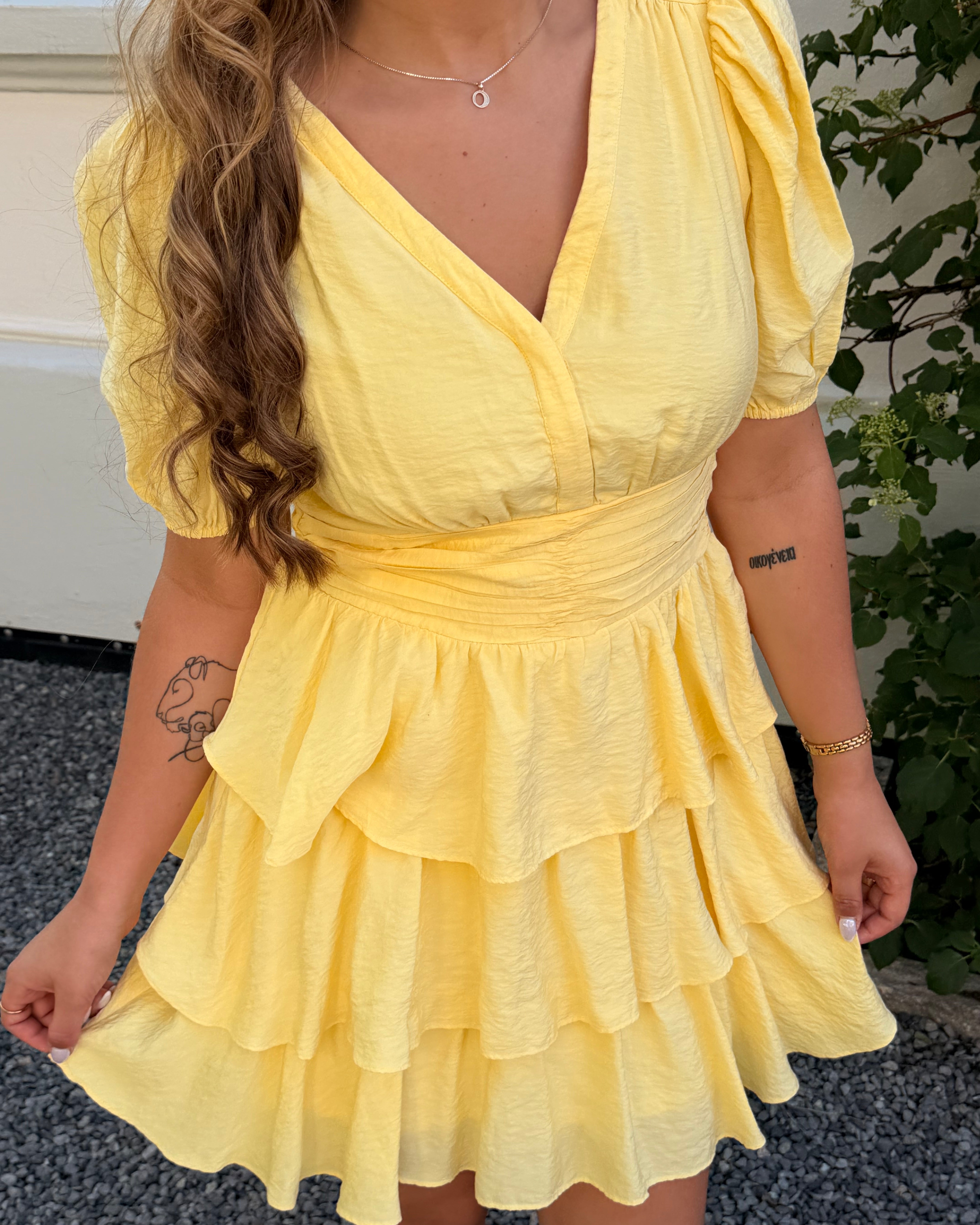 VMLISE Short Dress - Golden Haze